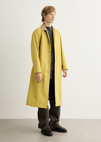 Wool Max Canvas Coat