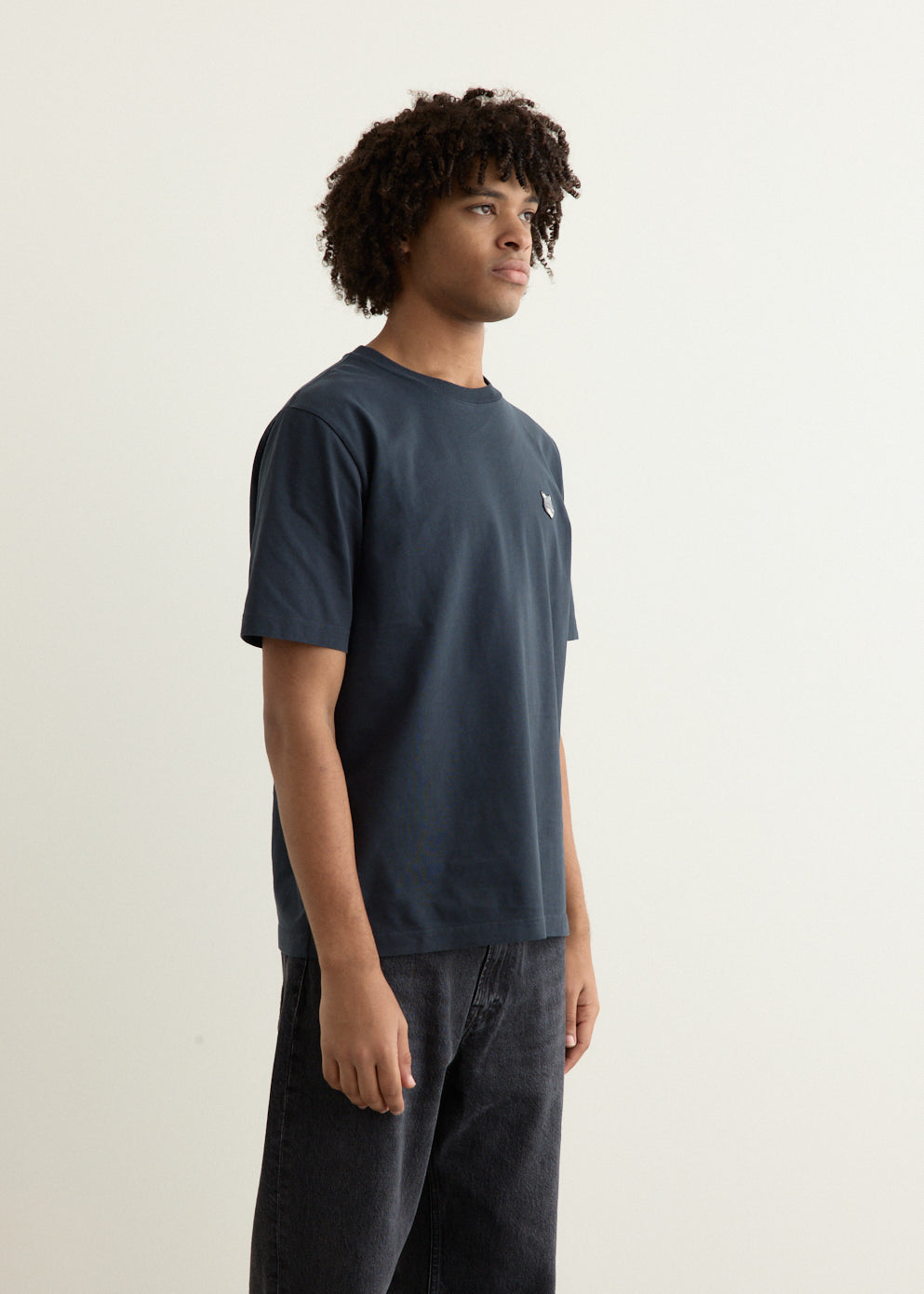Grey Fox Head Patch Comfort T-Shirt