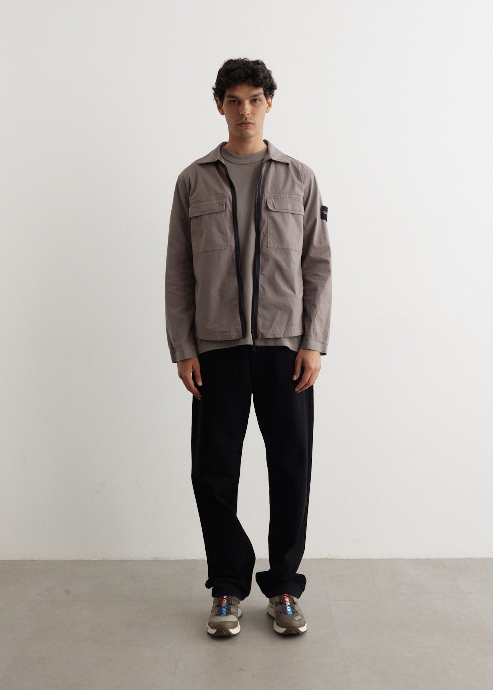 Cotton Ripstop Garment Dyed Overshirt