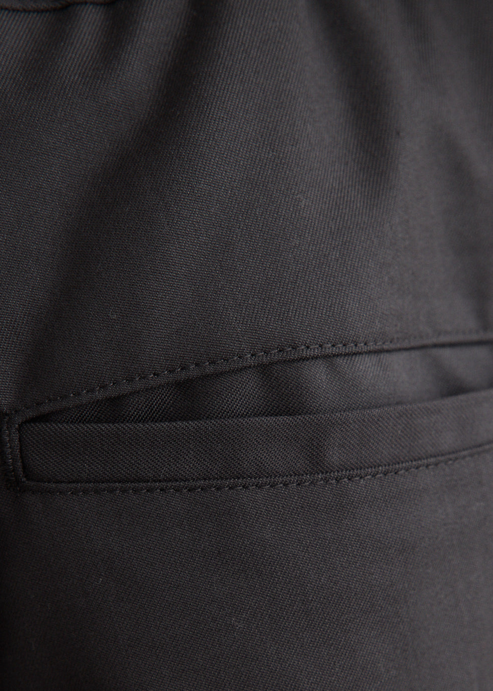 Extra Fine Wool Easy Wide Pants