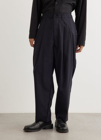 Summer Wool Wide Pants