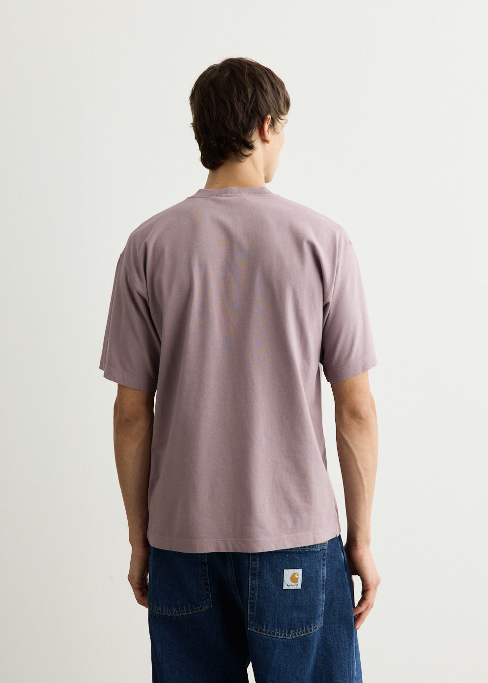 Regular Fit Garment Dyed Compass T-Shirt