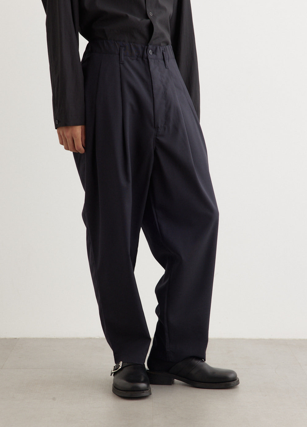 Summer Wool Wide Pants