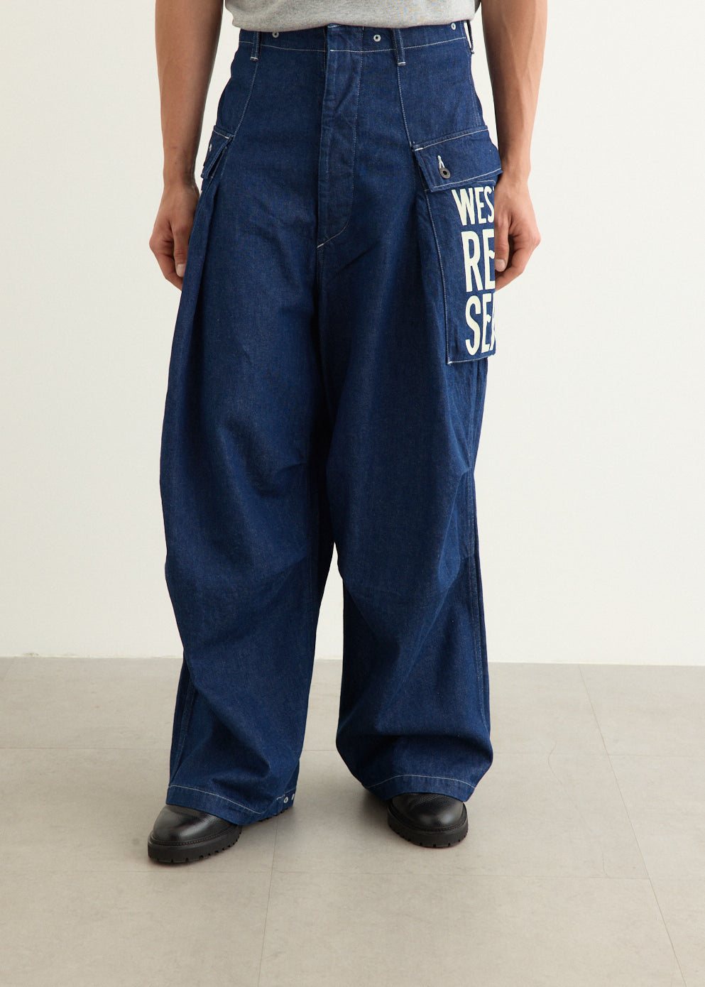 11.5oz Denim JUMBO MONKEY Pants (FACTORY-REPAIR & Embroidery)