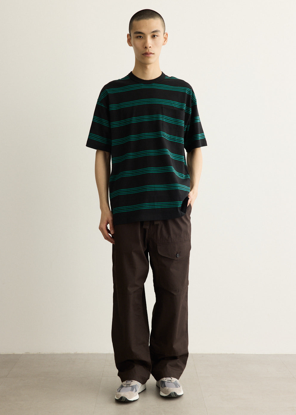 Cotton Jersey Stripe T-Shirt