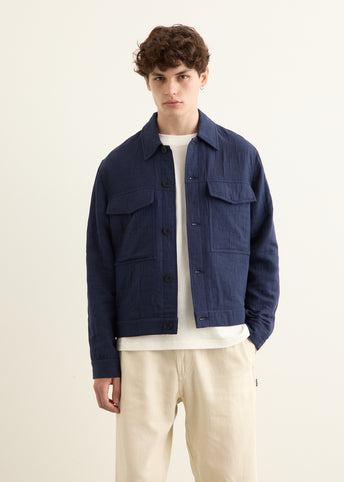 Stereo Wave Textured Jacket