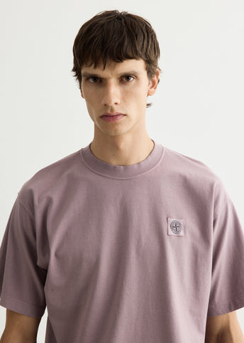 Regular Fit Garment Dyed Compass T-Shirt