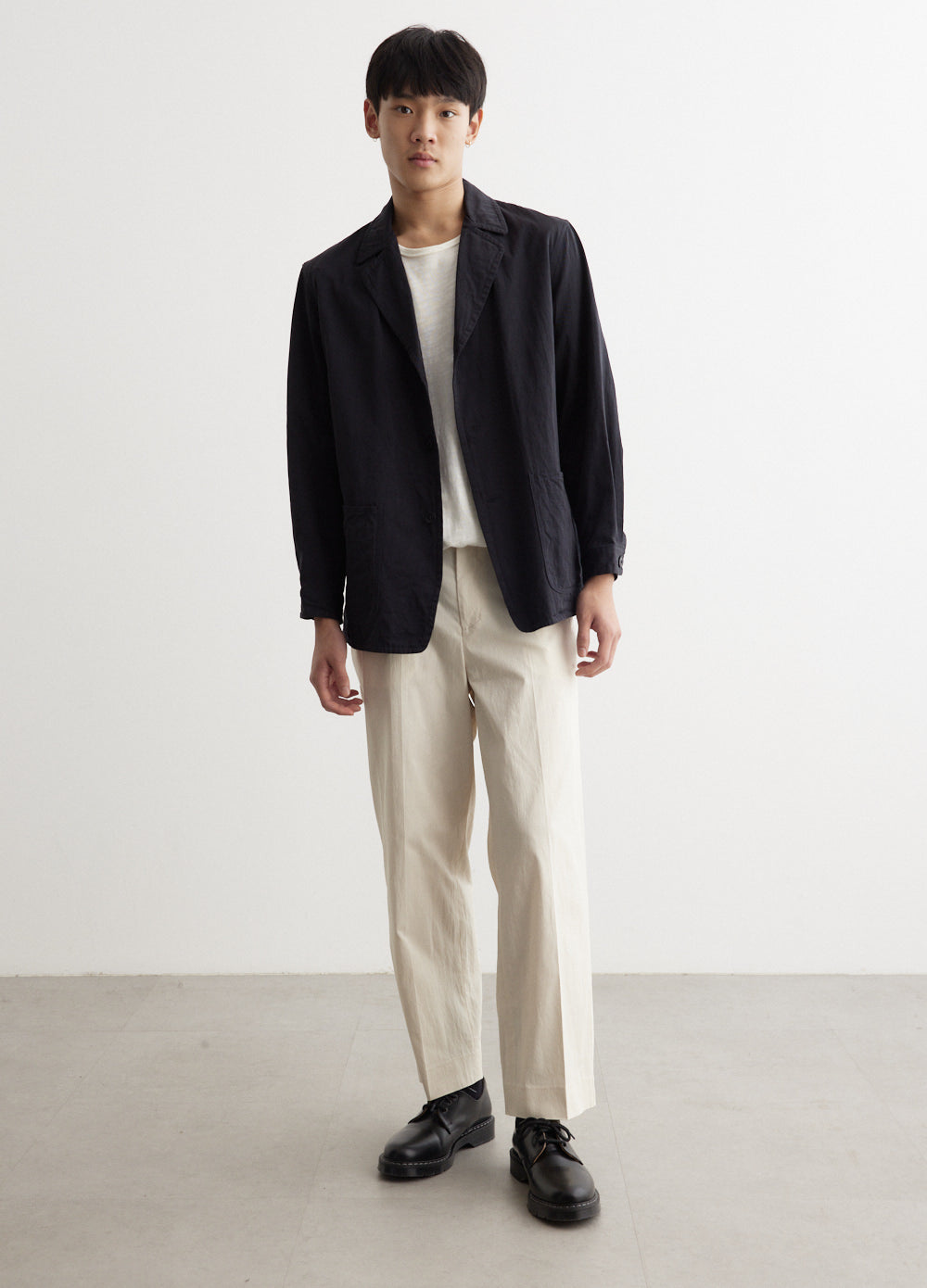 Cotton 3 Button Jacket