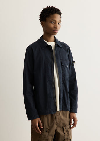 Organic Broken Twill Overshirt