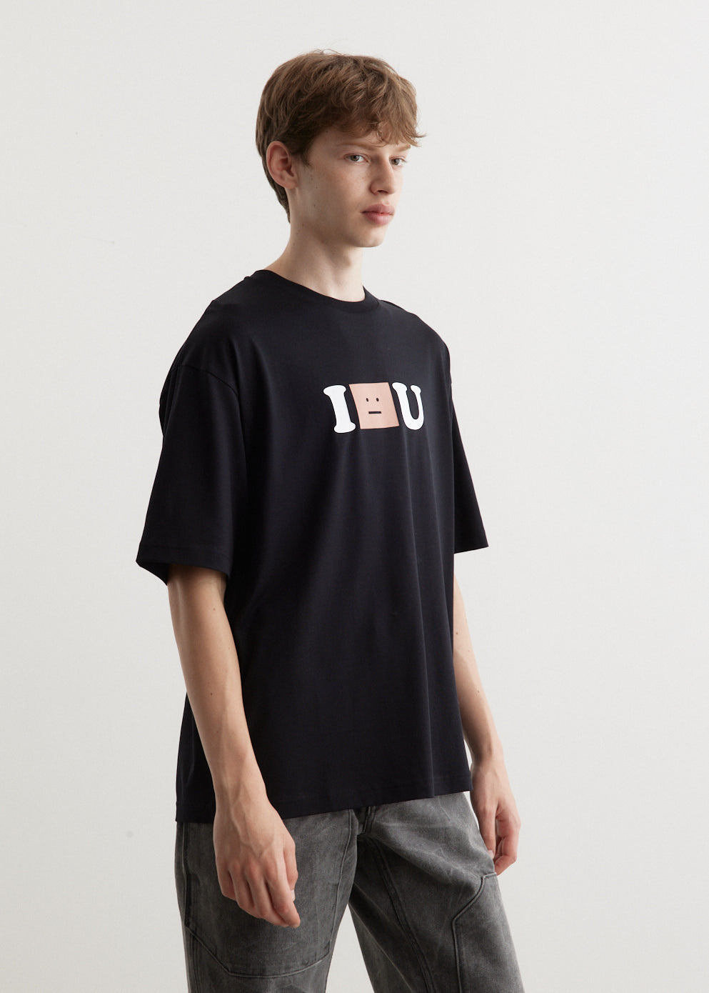 Acne Studios◆EXFORD I FACE U Tシャツ 2色展開 送料関税込 Exford I Face U T-Shirt