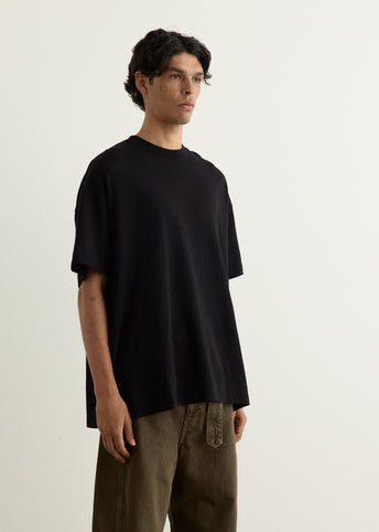 Cotton Mesh Short-Sleeve T-Shirt