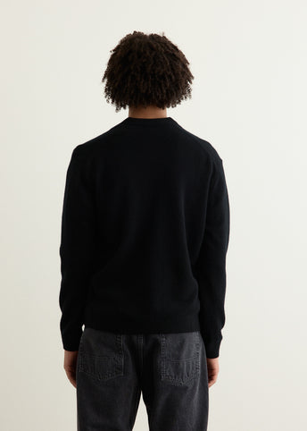 Grey Fox Head Patch Comfort Cardigan