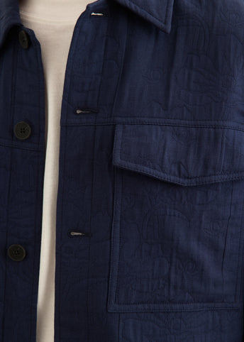 Stereo Wave Textured Jacket