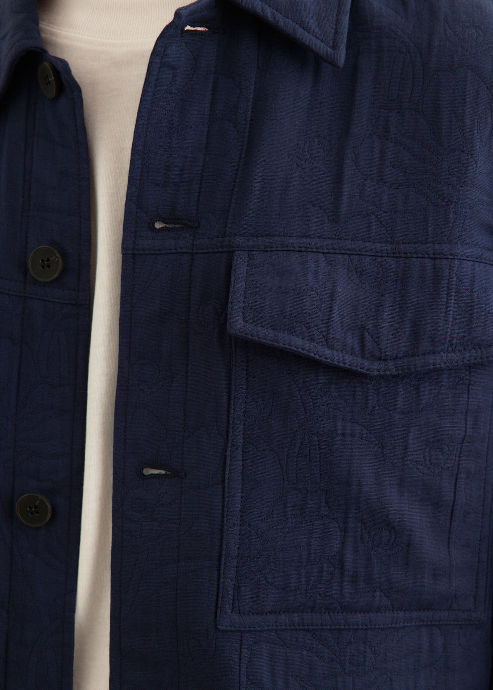 Stereo Wave Textured Jacket