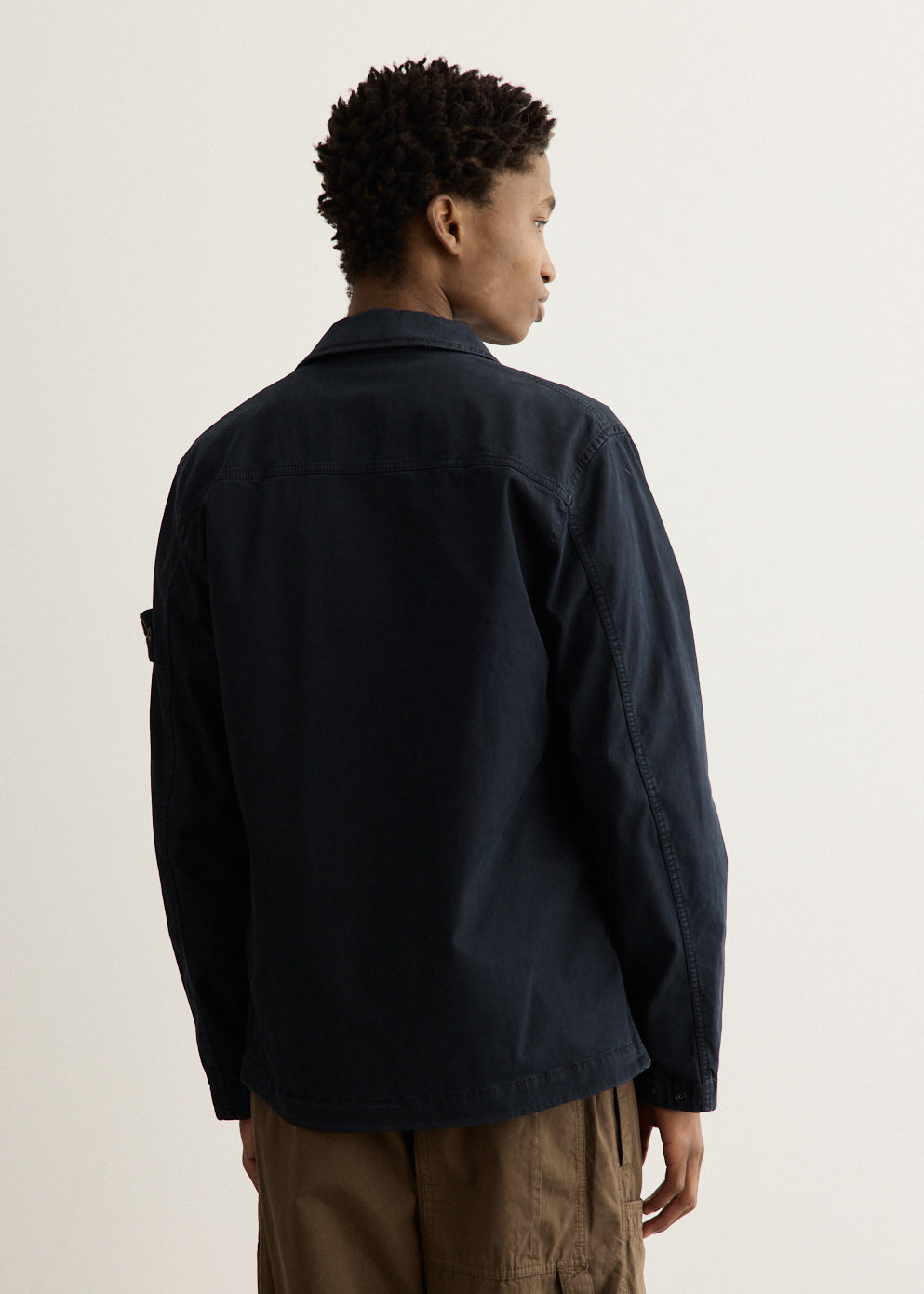 Organic Broken Twill Overshirt
