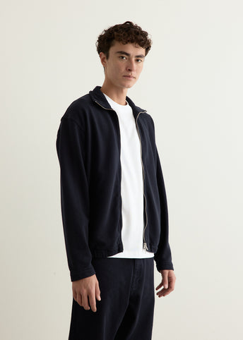 Bjorn Relaxed Organic Loopback Track Jacket