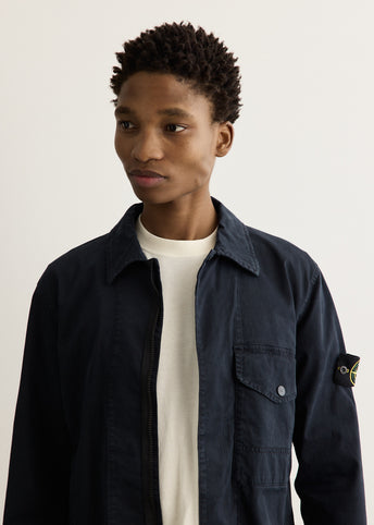 Organic Broken Twill Overshirt