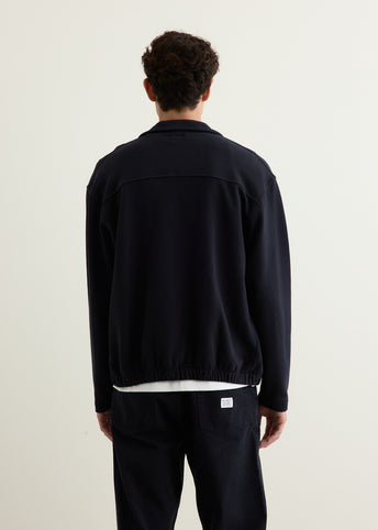 Bjorn Relaxed Organic Loopback Track Jacket