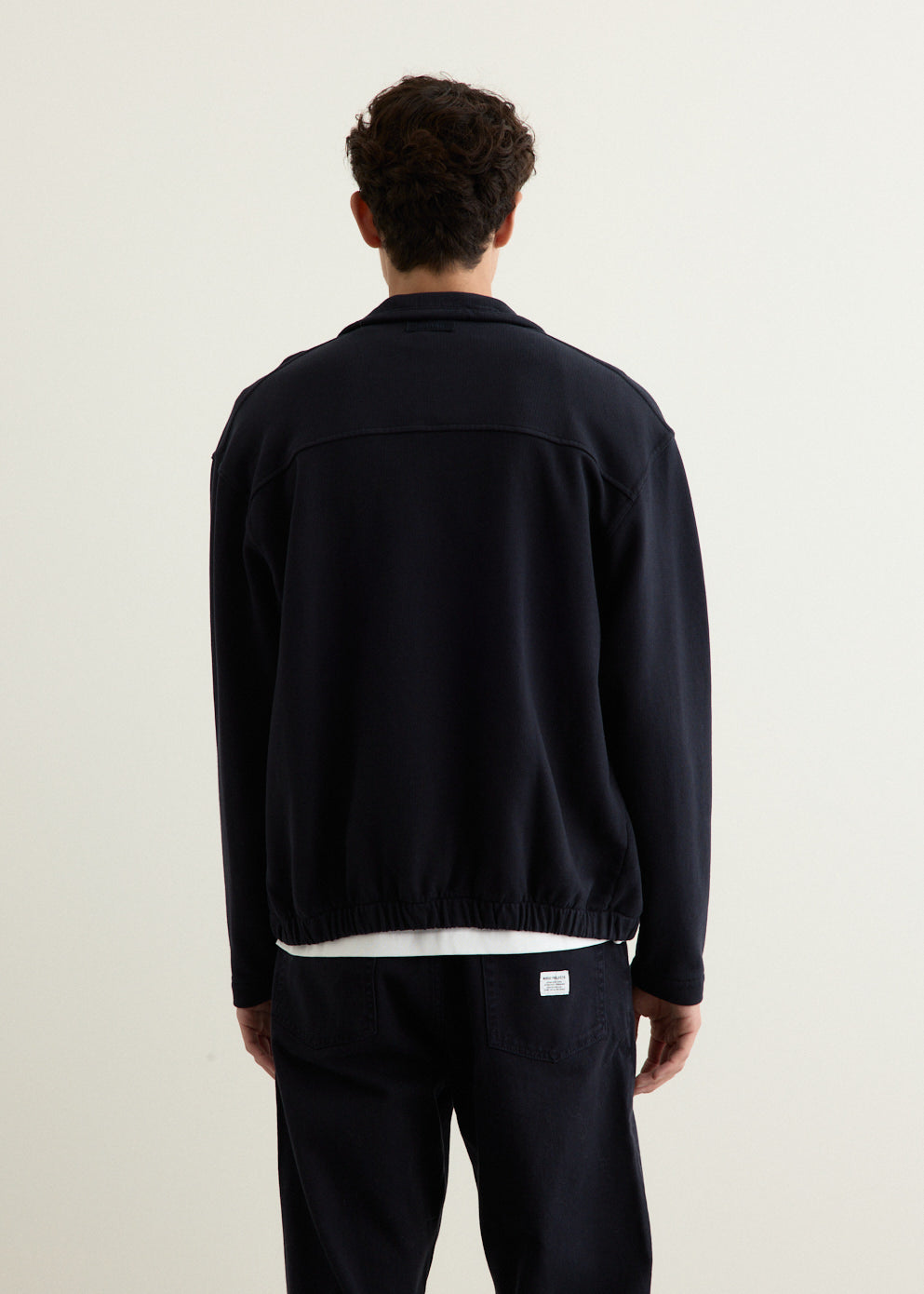 Bjorn Relaxed Organic Loopback Track Jacket