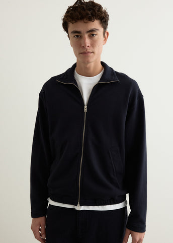 Bjorn Relaxed Organic Loopback Track Jacket