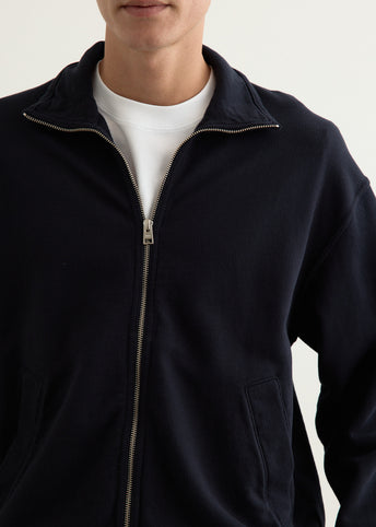 Bjorn Relaxed Organic Loopback Track Jacket