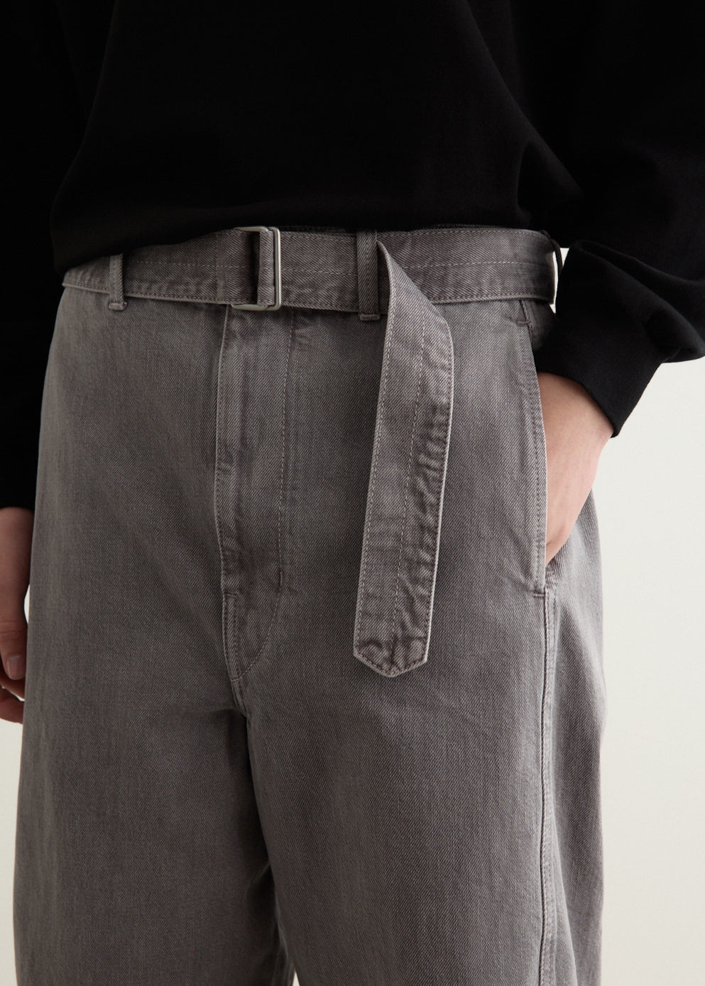Twisted Belted Pants