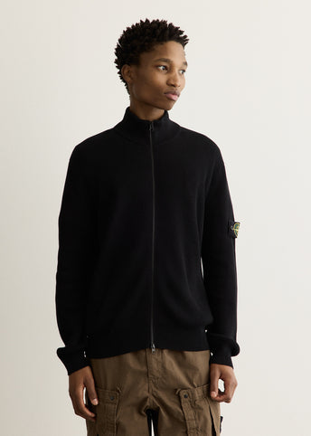 Organic Cotton Full Zip Cardigan