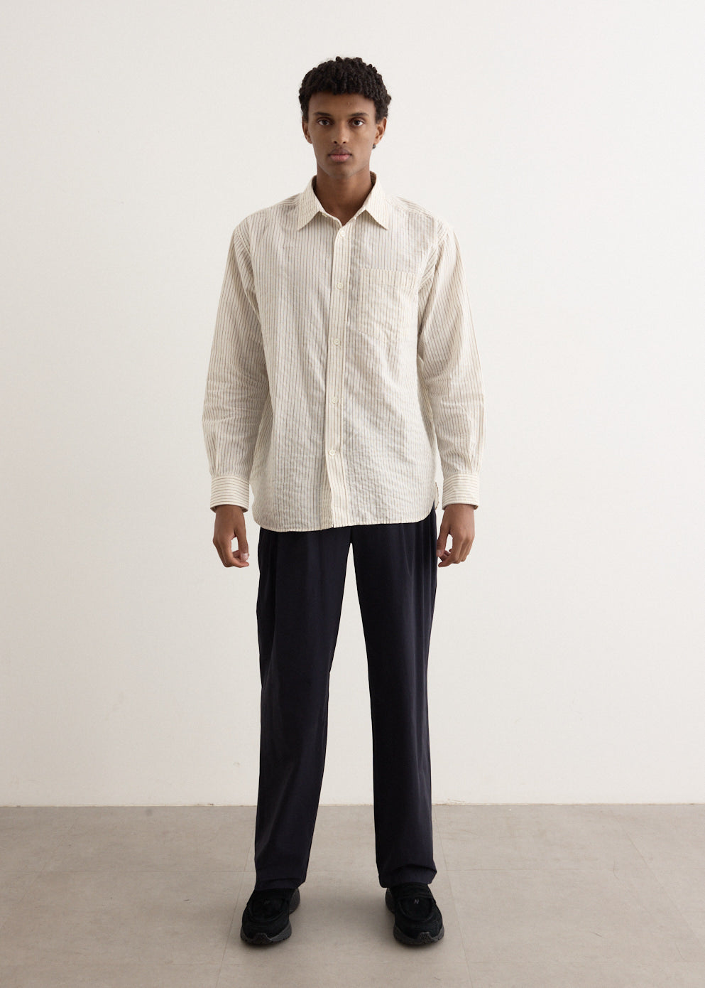 Ole Oversized Striped Shirt