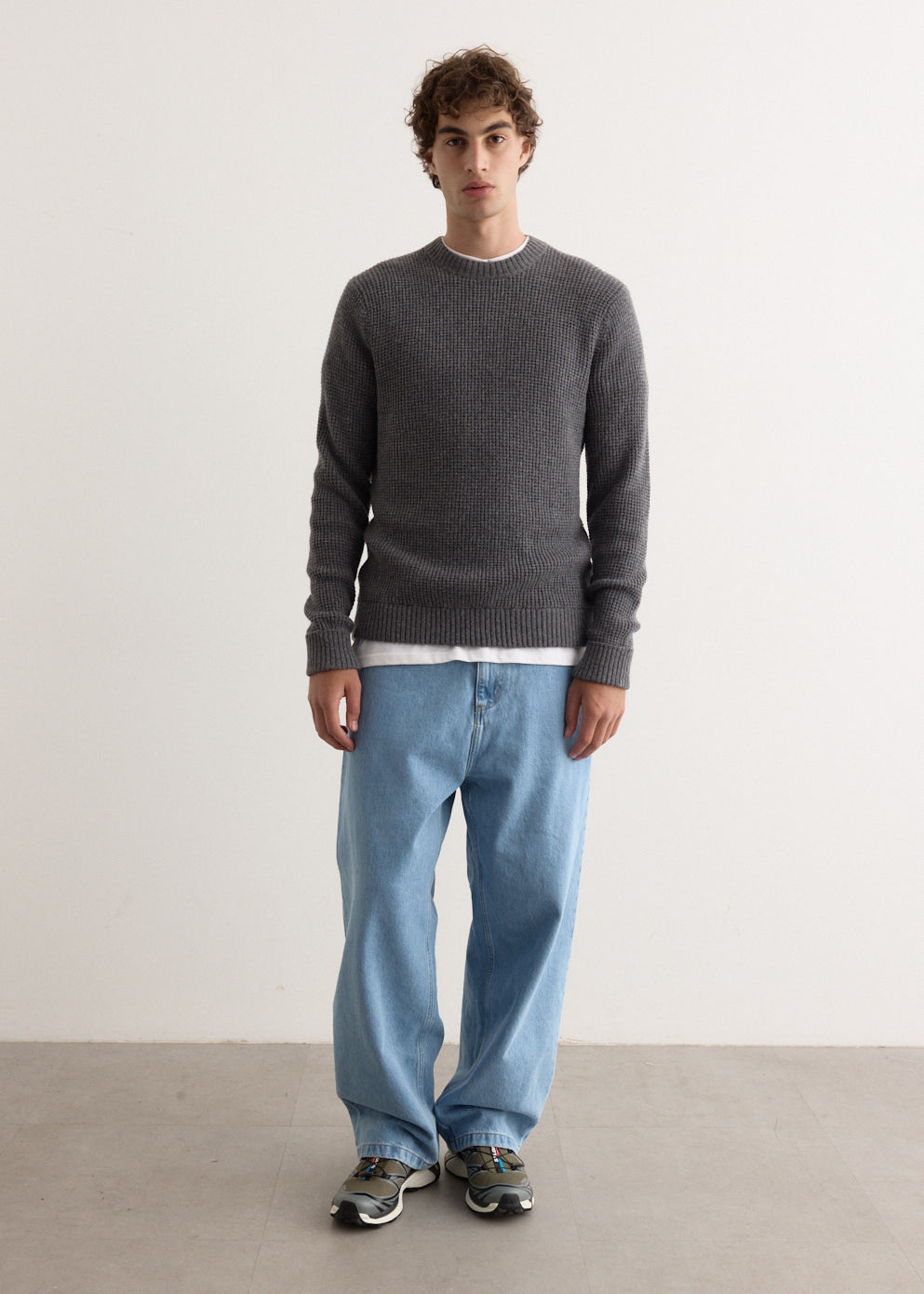 Recycled Wool Blend Sweater