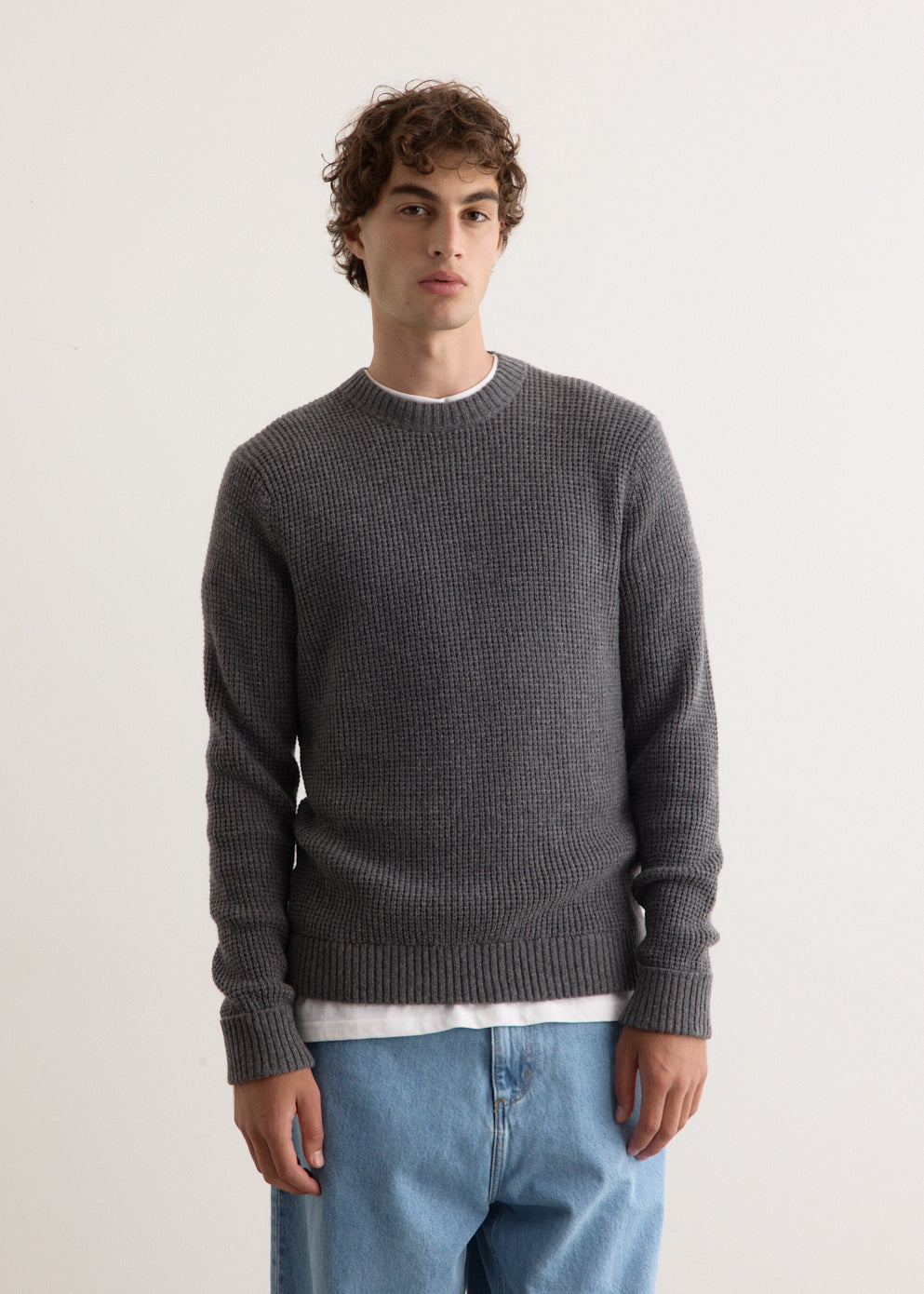 Recycled Wool Blend Sweater