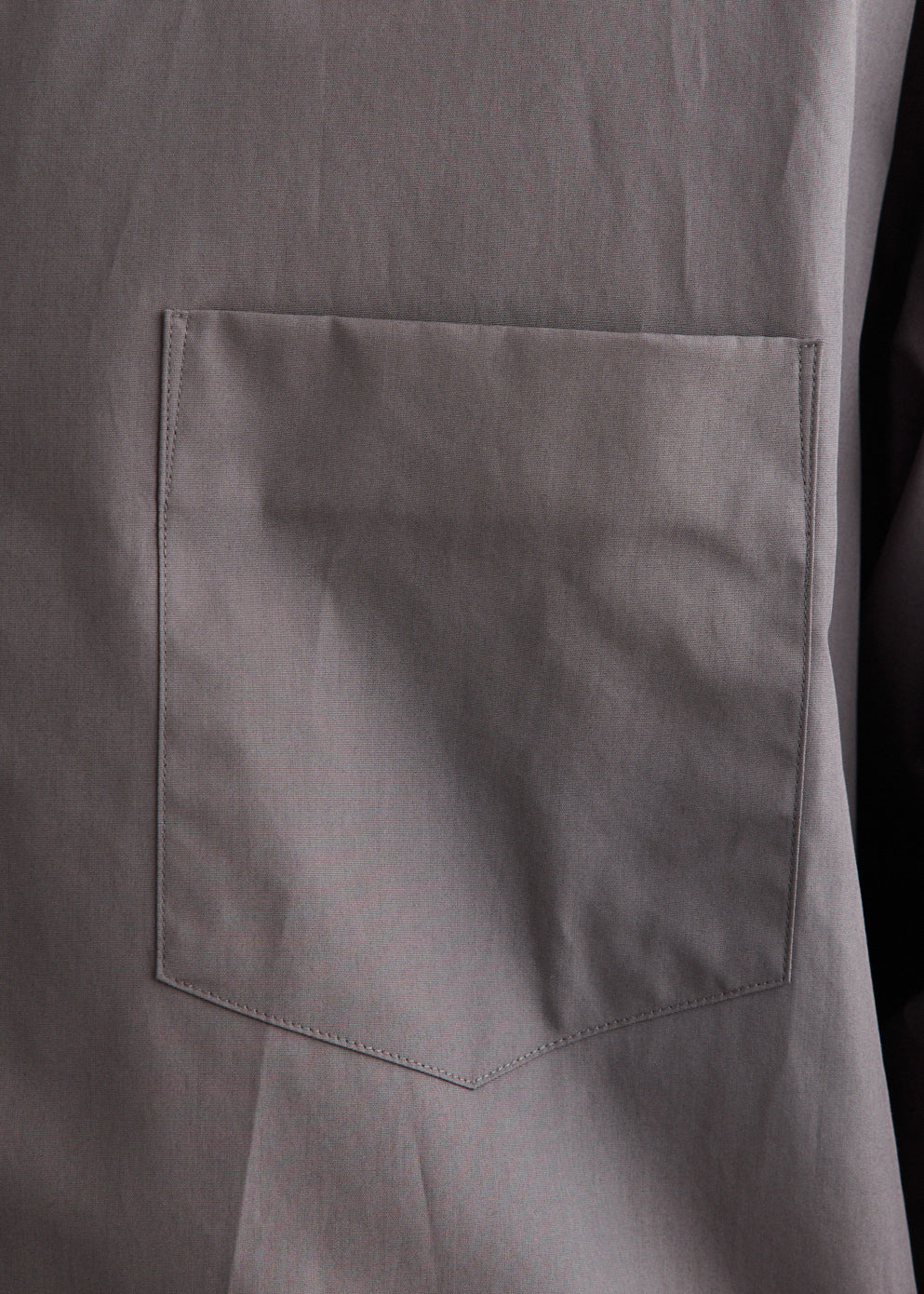 ALUMO for GP Long Sleeve Oversized Regular Collar Shirt