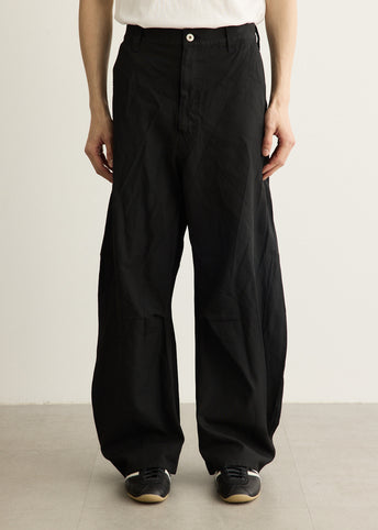 Polyester Serge Garment Treated Pants