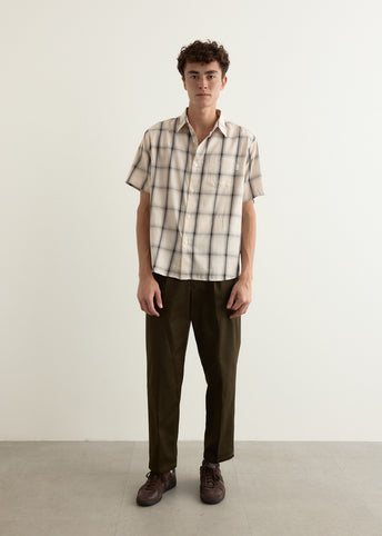 Bruce Ombre Check Short Sleeve Shirt