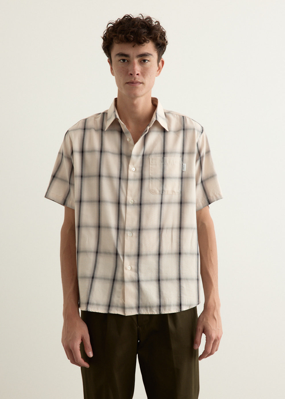 Bruce Ombre Check Short Sleeve Shirt