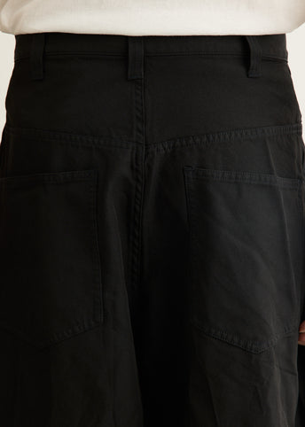 Polyester Serge Garment Treated Pants
