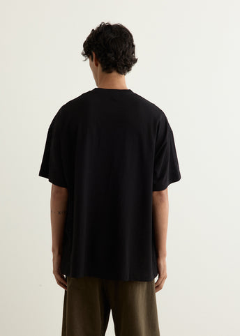 Cotton Mesh Short-Sleeve T-Shirt