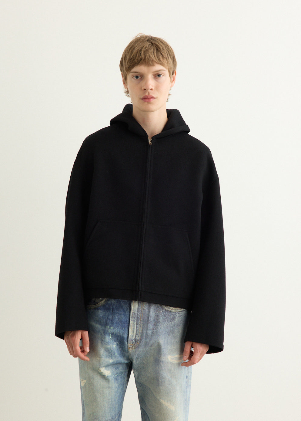 Cashmere Hooded Jacket