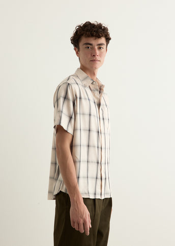 Bruce Ombre Check Short Sleeve Shirt