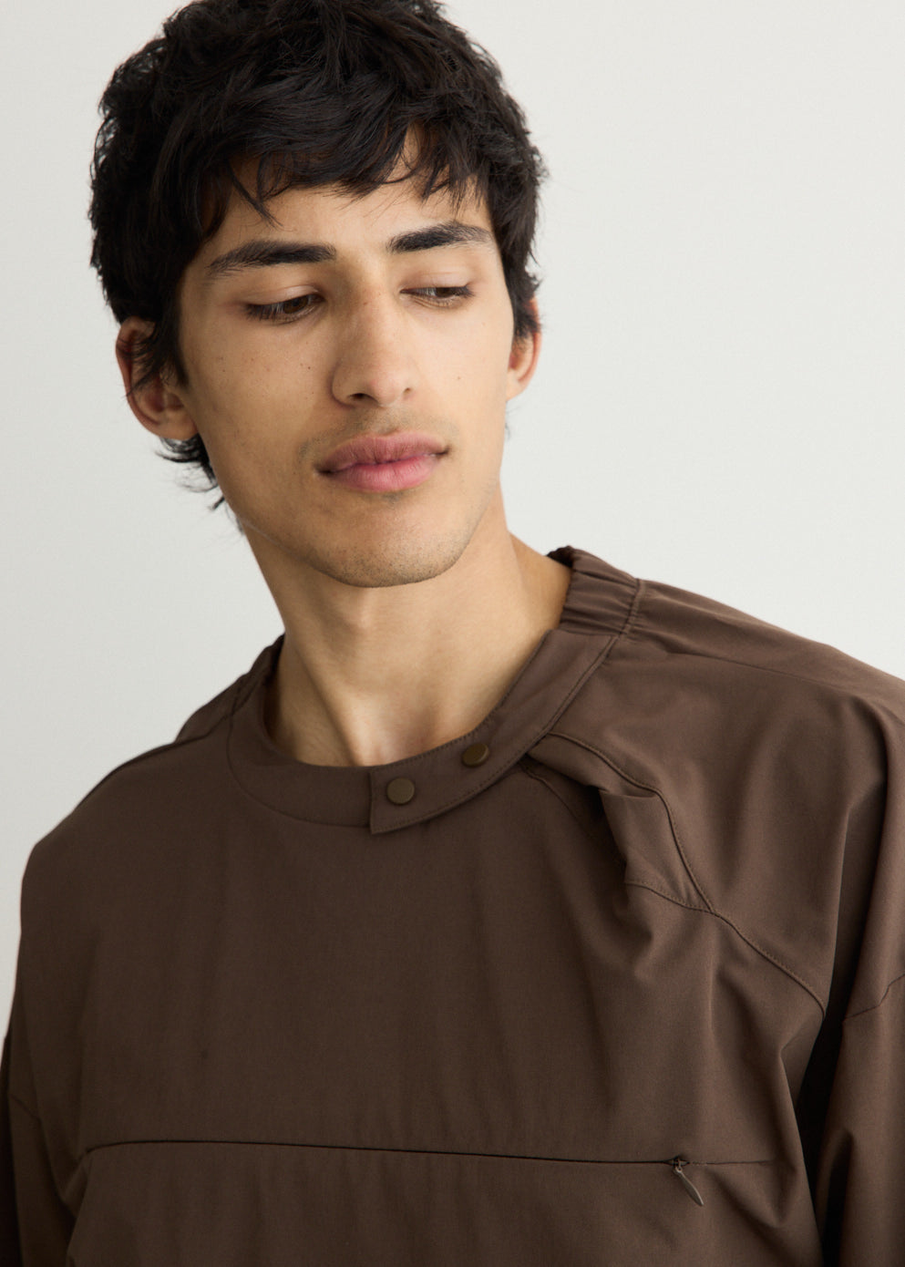 x Entire Studios Z.N.E Uniform Half Zip Woven Track Top