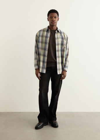 Super Light Wool Check Shirt