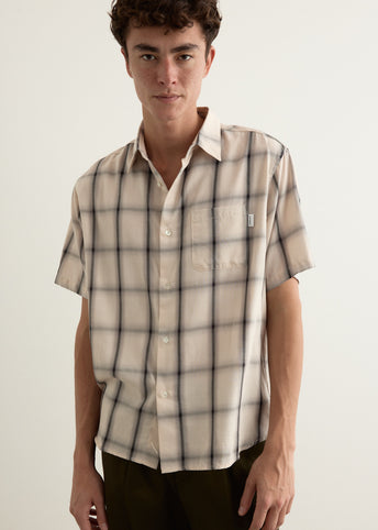 Bruce Ombre Check Short Sleeve Shirt