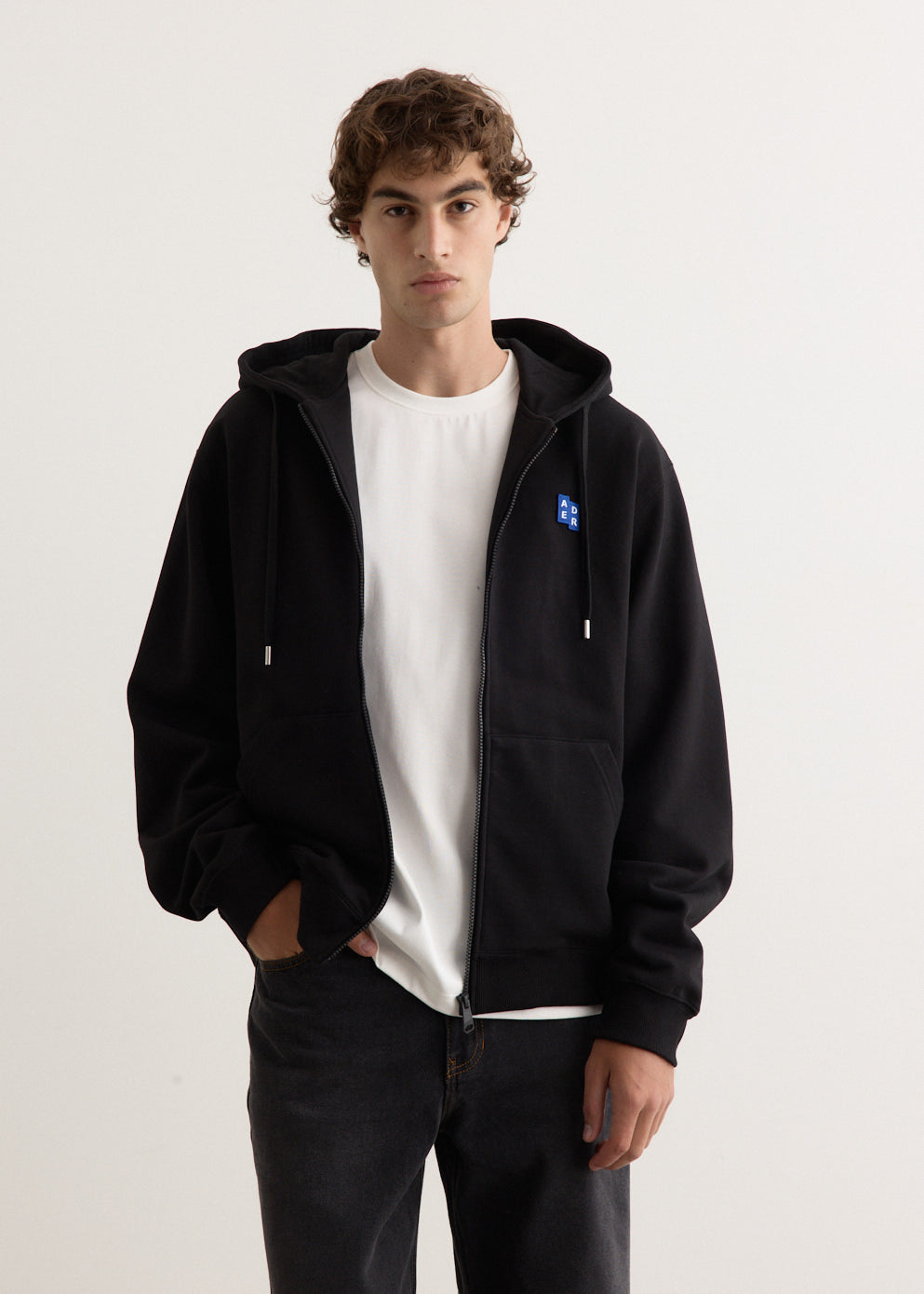Ader Error - Significant Patch Zip Hoodie - Sweater,All Products : American Fashion Style Bags On Sale Ader Error - Significant Patch Zip Hoodie - Sweater,All Products : American Fashion Style Bags On Sale