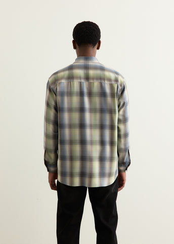 Super Light Wool Check Shirt