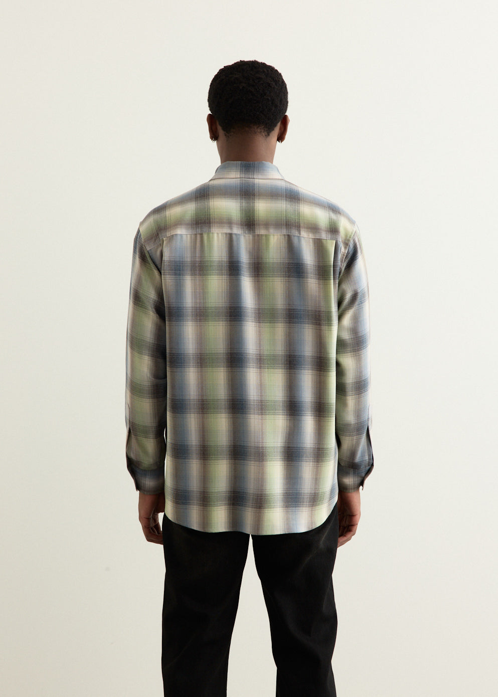 Super Light Wool Check Shirt
