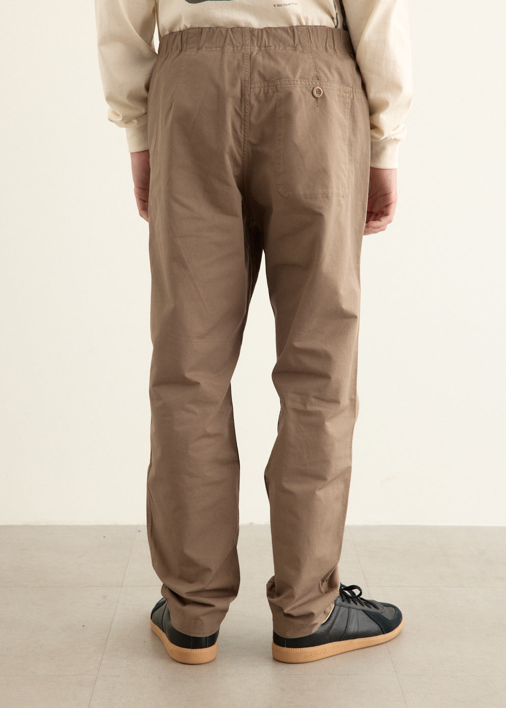 Ezra Regular Mineral Dyed Fine Twill Trousers