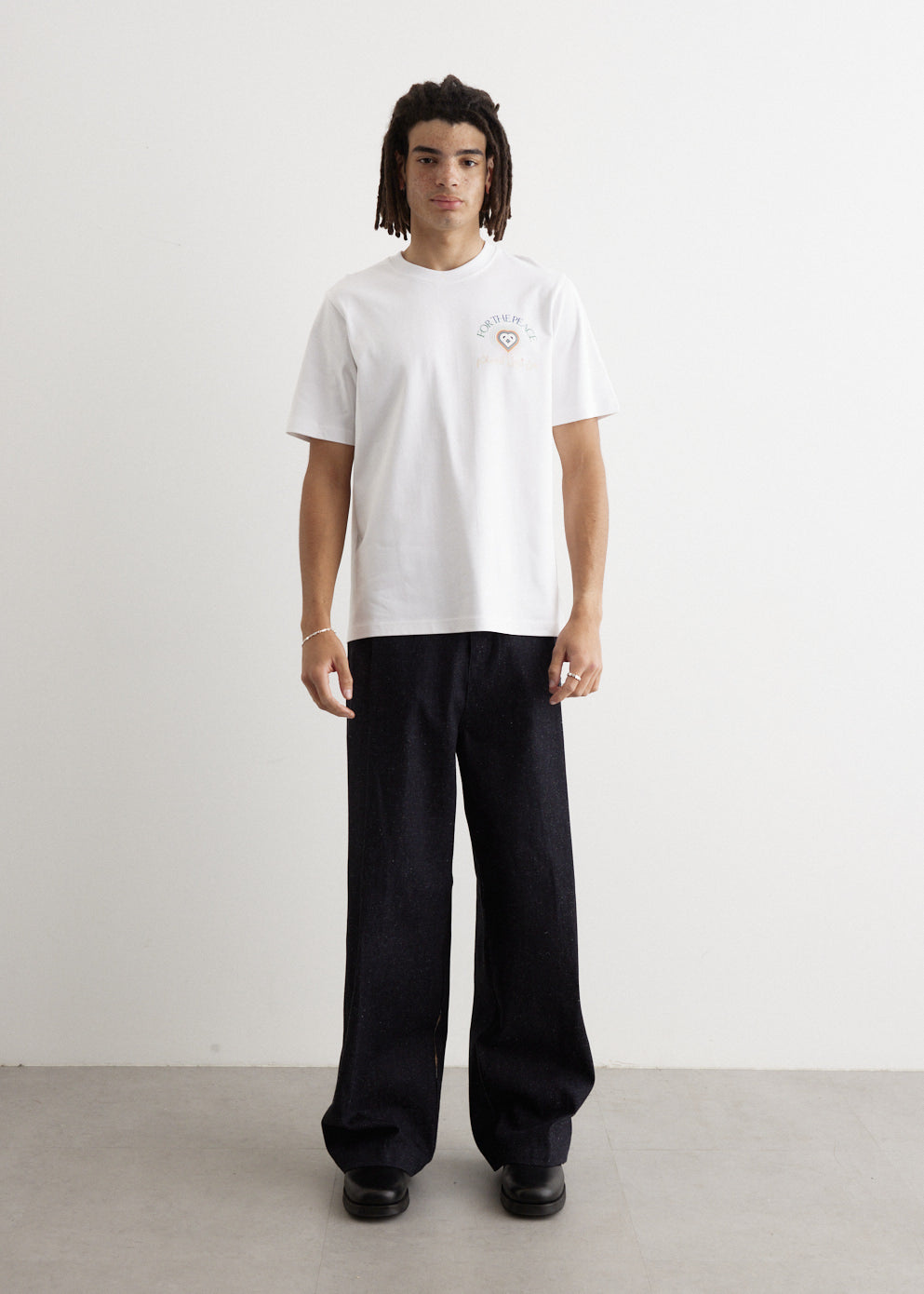 For The Peace Gradient Printed T-Shirt