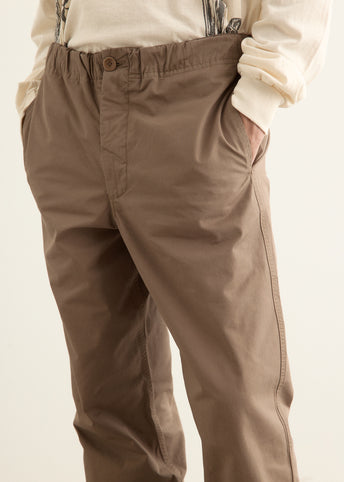 Ezra Regular Mineral Dyed Fine Twill Trousers