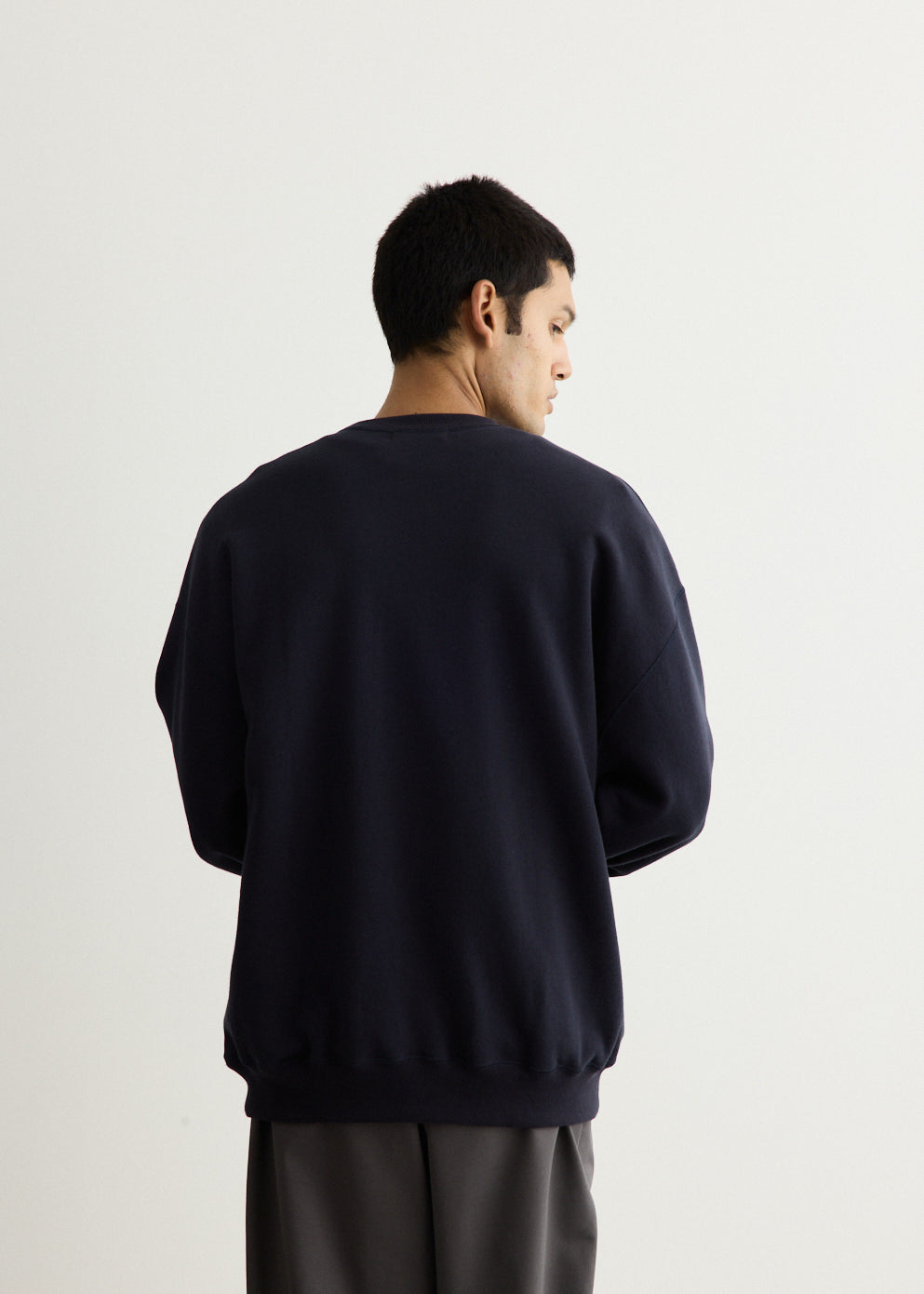 AZUMA Terry Crew Neck Sweatshirt