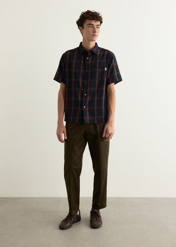 Bruce Ombre Check Short Sleeve Shirt