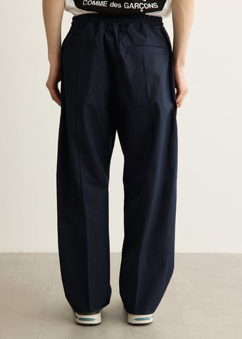 Cotton Twill Elastic Pants